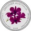 Australia 15 Dollars Discover Australia - Cooktown Orchid 2006 KM# 980 DISCOVER AUSTRALIA 1/10 OZ PLATINUM 9995 2008 COOKTOWN ORCHID coin reverse