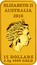Australia 15 Dollars Dolphin Dreaming 2010 KM# 1454 ELIZABETH II AUSTRALIA 2010 15 DOLLARS 2.5 G 9999 GOLD coin obverse