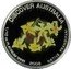 Australia 15 Dollars Native frangipani 2008 P Proof KM# 1202 DISCOVER AUSTRALIA 1/10 OZ PLATINUM 9995 2008 NATIVE FRANGIPANI coin reverse