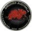 Australia 15 Dollars Red-flowered kurrajong 2008 P Proof KM# 1204 DISCOVER AUSTRALIA 1/10 OZ PLATINUM 9995 2008 RED FLOWERED KURRAJONG coin reverse