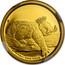 Australia 15 Dollars Sleeping Koala 2012 Proof KM# 1844 1/10 OZ 9999 GOLD P coin reverse