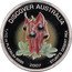 Australia 15 Dollars Sturt's desert pea 2007 Proof KM# 992 DISCOVER AUSTRALIA 1/10 OZ PLATINUM 9995 2007 STURTS DESERT PEA coin reverse