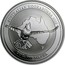 Australia 2 Dollars Australian Kookaburra 2002 KM# 678 AUSTRALIAN KOOKABURRA 2002 2 OZ. 999 SILVER coin reverse