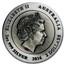 Australia 2 Dollars Hopping Kangaroo 2016 ELIZABETH II AUSTRALIA 2 OZ 999 SILVER 2016 2 DOLLARS IRB coin obverse