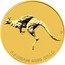 Australia 2 Dollars Mini Roo 2010 KM# 1390 0.5 GRAM 9999 GOLD P coin reverse