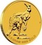 Australia 2 Dollars Mini Roo 2012 KM# 1825 0.5 GRAM 9999 GOLD P coin reverse