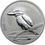Australia 2 Dollars The Australian Kookaburra 2007 KM# 890 THE AUSTRALIAN KOOKABURRA 2007 2 OZ 999 SILVER JG coin reverse