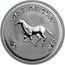 Australia 2 Dollars Year of the Horse 2002 KM# 581 2002 2 OZ 999 SILVER coin reverse