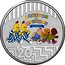 Australia 20 Cents 25th Anniversary Bananas in Pyjamas 2017  BANANAS IN PYJAMAS CLASSIC 20 coin reverse