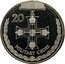 Australia 20 Cents Legends of the Anzacs - Military Cross 2017 UNC 20 MILITARY CROSS coin reverse