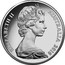 Australia 20 Cents Queen Elizabeth II 90th Birthday 2016  ELIZABETH II AUSTRALIA 2016 coin obverse