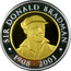 Australia 20 Dollars Sir Donald Bradman 2001 KM# 760 SIR DONALD BRADMAN 1908-2001 coin reverse