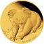 Australia 200 Dollars Koala on branch 2010 KM# 1470 2 OZ 9999 GOLD P coin reverse