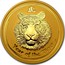 Australia 200 Dollars Year of the Tiger 2010 KM# 1377 YEAR OF THE TIGER P coin reverse