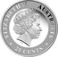 Australia 25 Cents Kangaroo 2017 P ELIZABETH II AUSTRALIA 25 CENTS IRB coin obverse