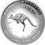 Australia 25 Cents Kangaroo 2017 P AUSTRALIAN KANGAROO 2016 1/4 OZ 9999 SILVER P coin reverse