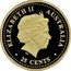 Australia 25 Cents Lunar Year. Good Fortune 2007 Proof KM# 1010 ELIZABETH II - AUSTRALIA 25 CENTS coin obverse