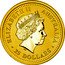 Australia 25 Dollars Kangaroo browsing 2001 KM# 898 ELIZABETH II AUSTRALIA 25 DOLLARS coin obverse