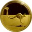 Australia 25 Dollars Kangaroo in outback 2010 Proof KM# 1508 1/5 OZ .9999 AU coin reverse