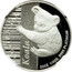 Australia 25 Dollars Koala up a gum tree 2002 Proof KM# 923 KOALA 2002 1/4OZ. 9995 PLATINUM coin reverse