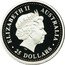 Australia 25 Dollars Single koala with gum leave 2005 Proof KM# 936 ELIZABETH II AUSTRALIA 25 DOLLARS coin obverse