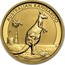 Australia 25 Dollars Standing Kangaroo 2012 KM# 1684 AUSTRALIAN KANGAROO 2012 1/4 OZ 9999 GOLD P coin reverse
