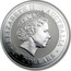 Australia 30 Dollars Horse Running Left 2002 KM# 586 ELIZABETH II AUSTRALIA 30 DOLLARS coin obverse