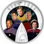 Canada 30 Dollars Star Trek - Five Captains 2017 Proof STAR TREK 2017 TM/MC TM & 2017 CBS. coin reverse