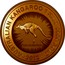Australia 3000 Dollars Red Kangaroo 2012 P KM# 1687 AUSTRALIAN KANGAROO 1 KILO 9999 GOLD ∙2012 RED KANGAROO P coin reverse