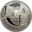 Australia 5 Dollars Clark - Parkes and Griffith 2001 KM# 638 CLARK PARKES GRIFFIT 5 DOLLARS coin reverse