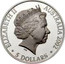 Australia 5 Dollars Commonwealth Games 2002 B Proof KM# 652 ELIZABETH II AUSTRALIA 2002 5 DOLLARS coin obverse