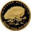 Australia 5 Dollars Discover Australia - Echidna 2007 Proof KM# 965 DISCOVER AUSTRALIA 2007 P ECHIDNA 1/25OZ. 9999 GOLD coin reverse
