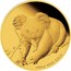 Australia 5 Dollars Koala on branch 2010 KM# 1467 1/25 OZ 9999 GOLD P coin reverse