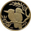 Australia 5 Dollars Kookaburra pair on branch heads opposite 2009 Proof KM# 1301 P20 coin reverse