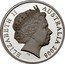 Australia 5 Dollars Scouts Australia Centenary 2008 KM# 1050 ELIZABETH II AUSTRALIA 2008 IRB coin obverse
