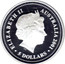 Australia 5 Dollars Sir Donald Bradman 2001 Proof KM# 761 ELIZABETH II AUSTRALIA 2001 5 DOLLARS coin obverse