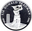 Australia 5 Dollars Sir Donald Bradman 2001 Proof KM# 761 1908 SIR DONALD BRADMAN 2001 coin reverse