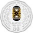 Australia 50 Cents AIATSIS (Colored) 2014 KM# 2159a AUSTRALIAN INSTITUTE OF ABORIGINAL AND TORRES STRAIT ISLANDER STUDIES AIATSIS 1964-2014 50 coin reverse