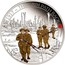 Australia 50 Cents ANZAC Spirit 100th Anniversary - The Grim path back 2017 Proof 1917~THE GRIM PATH BACK P WR coin reverse