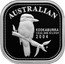 Australia 50 Cents Australian Kookaburra 2004 KM# 876 AUSTRALIAN KOOKABURRA 1/2 OZ. 999 SILVER 2004 P SA coin reverse