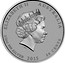 Australia 50 Cents Battle of the Coral Sea 2015 Silver Bullion Coin ELIZABETH II AUSTRALIA 1/2OZ 999 SILVER 2015 50 CENTS coin obverse