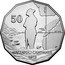 Australia 50 Cents Gallipoli Campaign 2014  50 GALLIPOLI CAMPAIGN 1915 ANZAC COVE 26*30'E 40*19'N coin reverse
