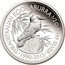 Australia 50 Cents Kookaburra 2015 Proof THE AUSTRALIAN KOOKABURRA 1/2 OZ.999 SILVER P25 1990-2015 coin reverse