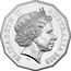 Australia 50 Cents Longest-Reigning Commonwealth Monarch 2015  ELIZABETH II AUSTRALIA 2015 IRB coin obverse