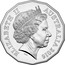 Australia 50 Cents Lunar Monkey 2016  ELIZABETH II AUSTRALIA 2016 coin obverse