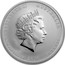 Australia 50 Cents Lunar Monkey (Colorized) 2016 ELIZABETH II AUSTRALIA 1/2 OZ 999 SILVER 2016 50 CENTS IRB coin obverse
