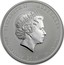 Australia 50 Cents Lunar Monkey King (Colorized) 2016 ELIZABETH II AUSTRALIA 1/2 OZ 999 SILVER 2016 50 CENTS IRB coin obverse