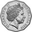 Australia 50 Cents Malayan Emergency 2016  ELIZABETH II AUSTRALIA 2016 IRB coin obverse