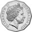 Australia 50 Cents Richie Benaud 1930-2015 2017 UNC ELIZABETH II AUSTRALIA 2017 IRB coin obverse