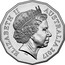 Australia 50 Cents Tetra-Decagon Year of The Rooster 2017  ELIZABETH II AUSTRALIA 2017 IRB coin obverse
